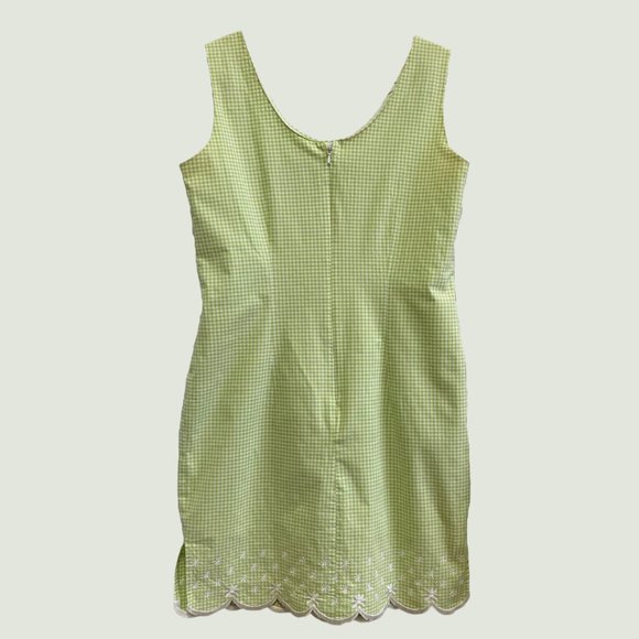 VINTAGE | Embroidered Gingham Amanda Smith Dress - Picture 3 of 5